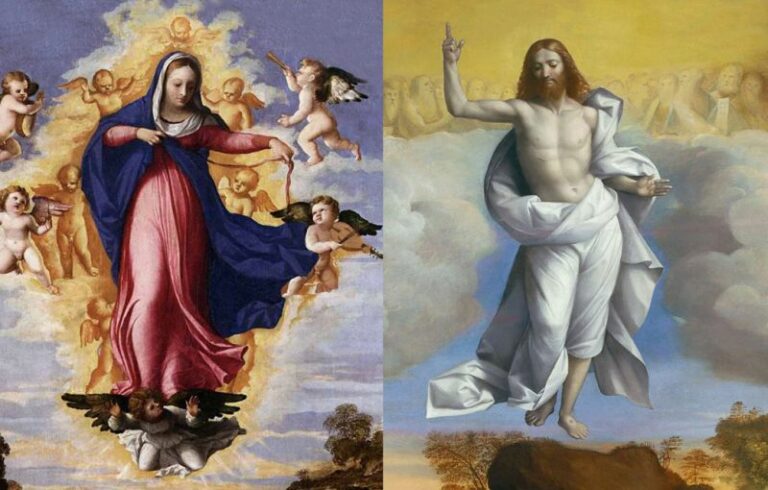 Qual a diferença entre a Ascensão de Nosso Senhor e a Assunção de Nossa ...